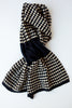 Cashmere Keyhole Dot Scarf