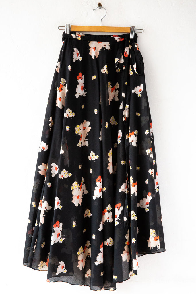 Tilde Floral Wrap Skirt