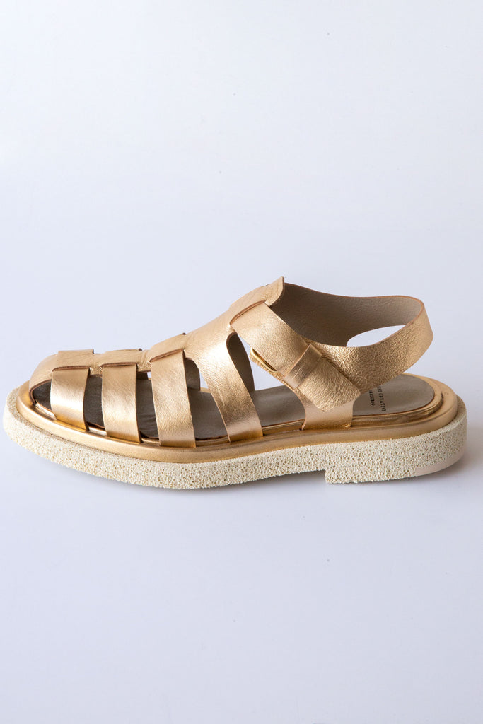 Wisal/030 Metallic Sandal