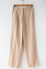 Linen Blend Straight Leg