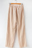 Linen Blend Straight Leg