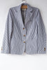 Poplin Stripe Blazer