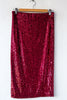 Queen Sequin Skirt