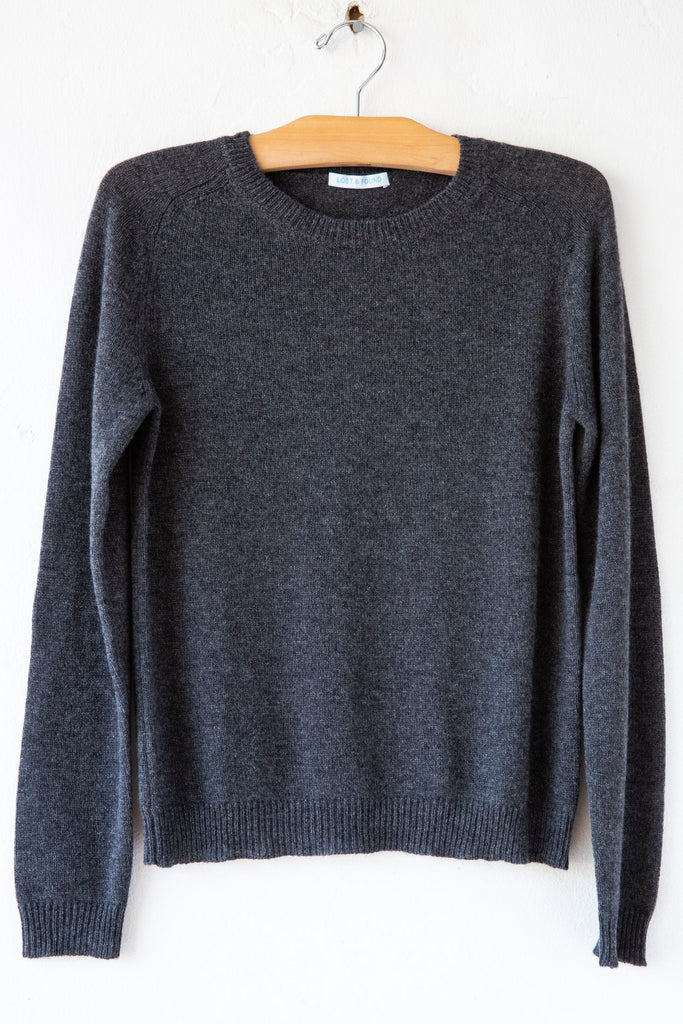 Cashmere Raglan Crew