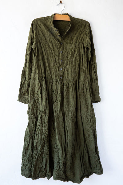 Crinkle Cotton Dress – Lost & Found