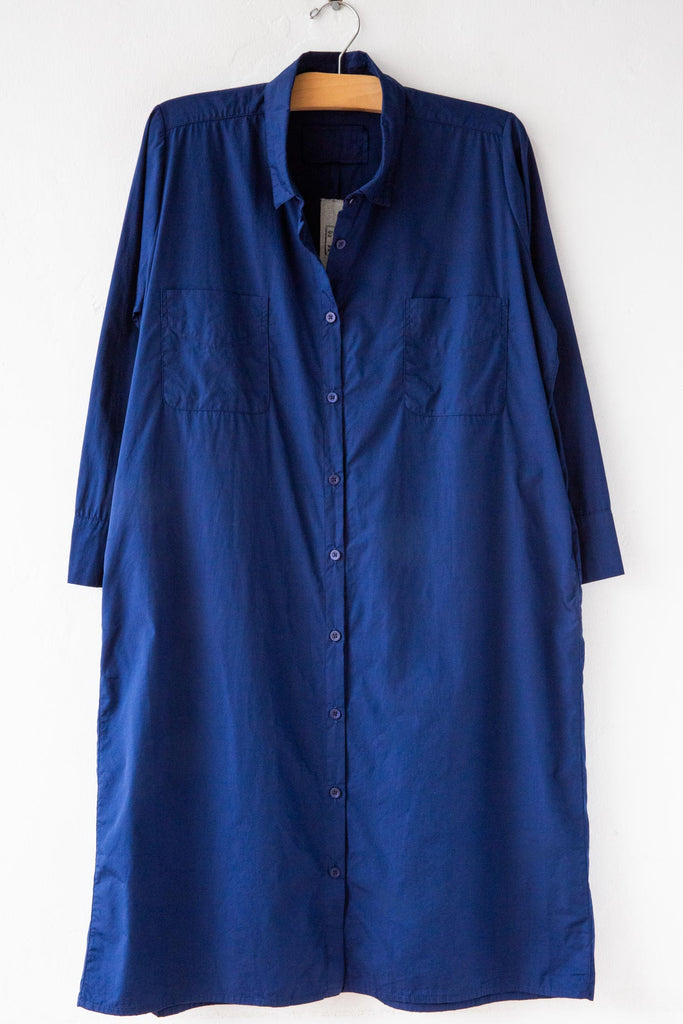 A-M 163 Poplin Shirt Dress