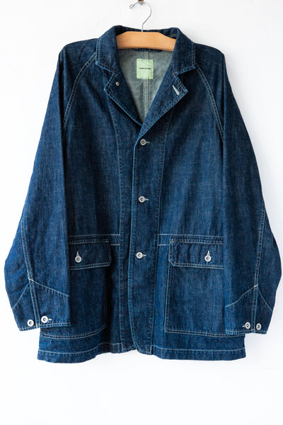 COOTIE PRODUCTIONS - Rigid Denim Coverall (INDIGO