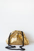 Game Laminate Clutch Gold