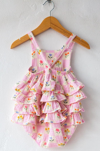 Snail Ruffle Sunsuit main image 1