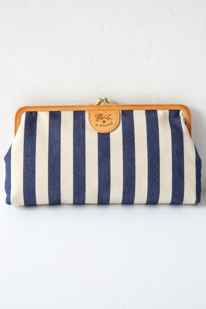 Classic Stripe Clutch