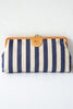 Classic Stripe Clutch