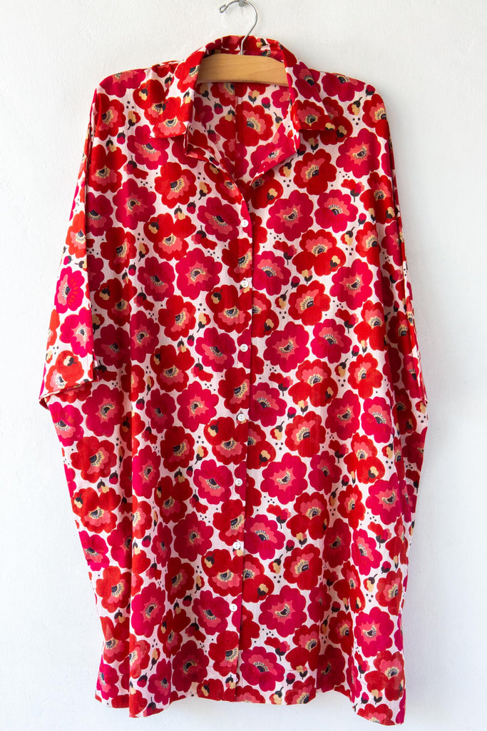 Floral Shirtdress