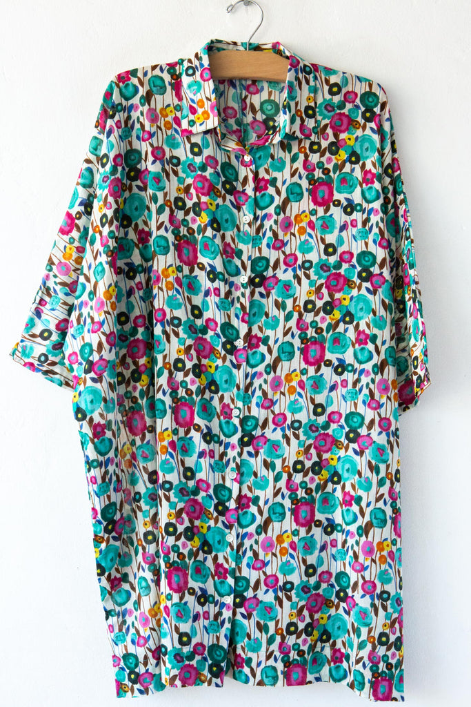 Floral Shirtdress