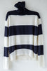 Stripe Turtleneck