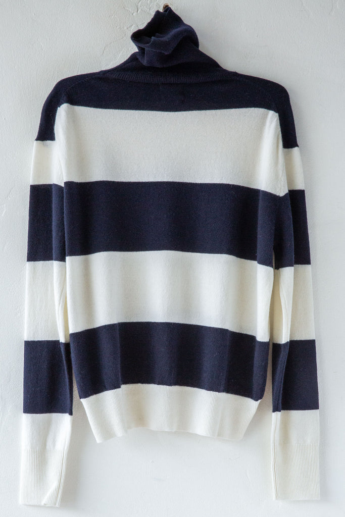 Stripe Turtleneck