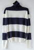 Stripe Turtleneck