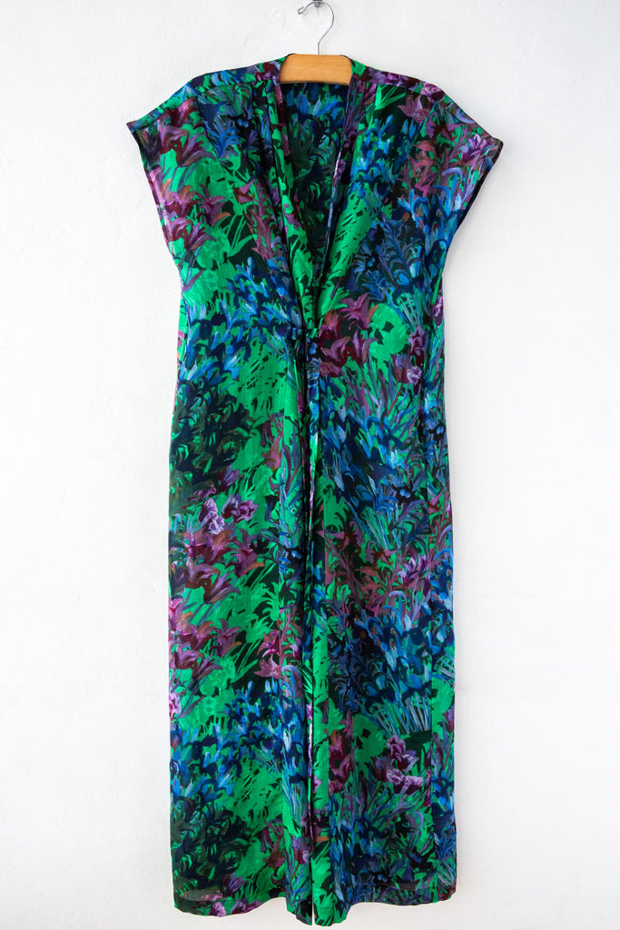 Floral Tie Front Dress