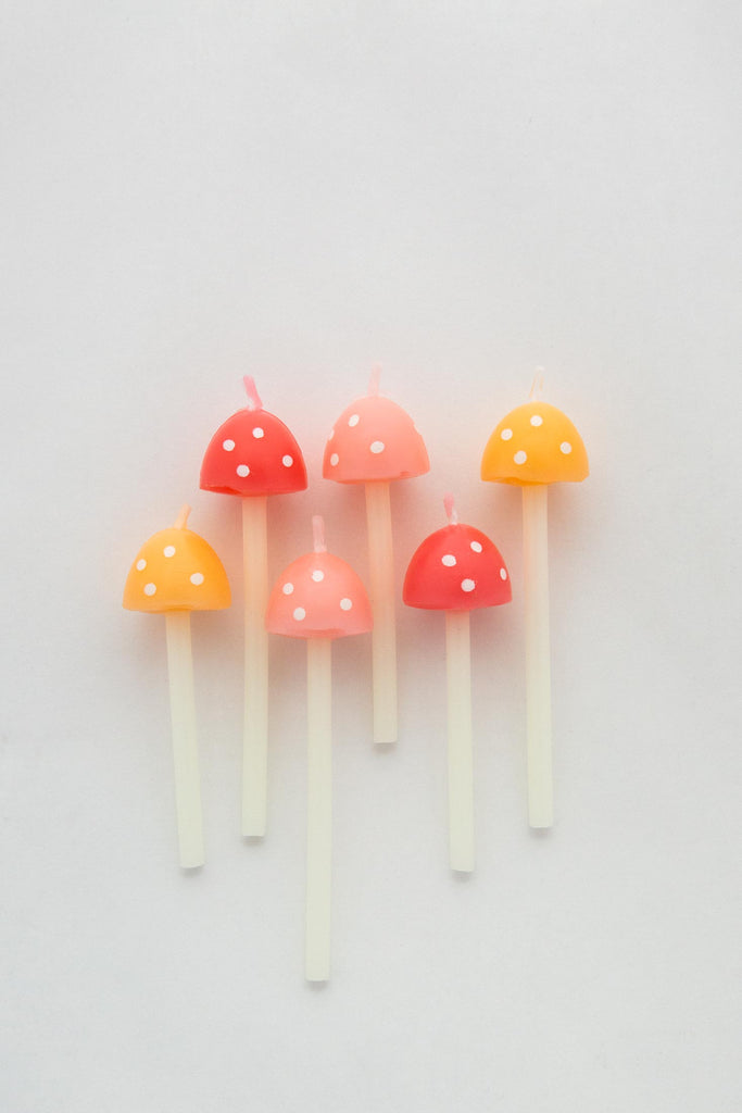 Mushroom Candles