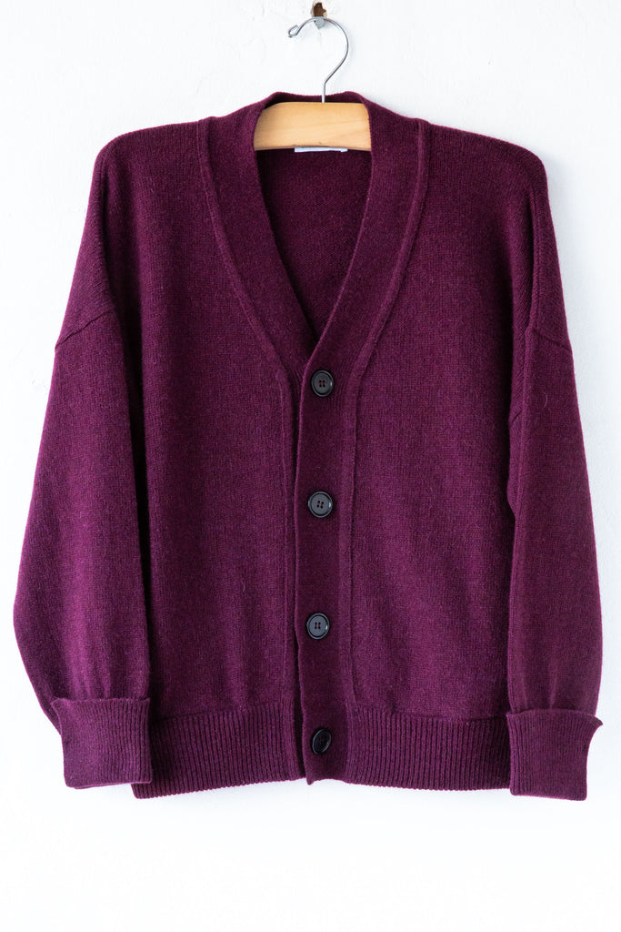 Cashmere Cuff Cardigan