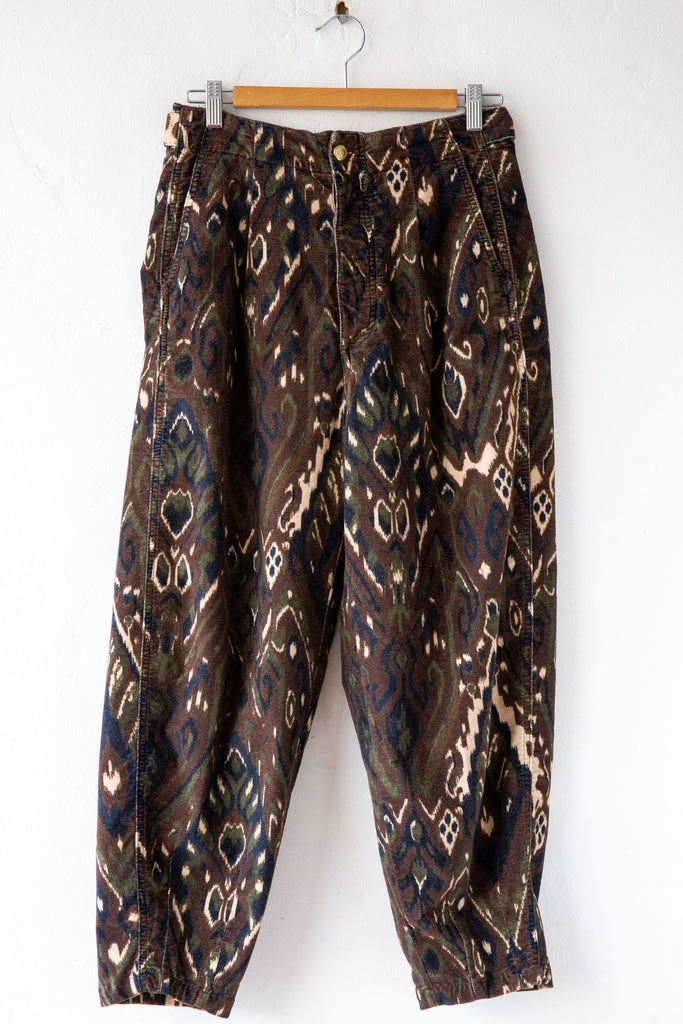 Velvet Ikat Pant