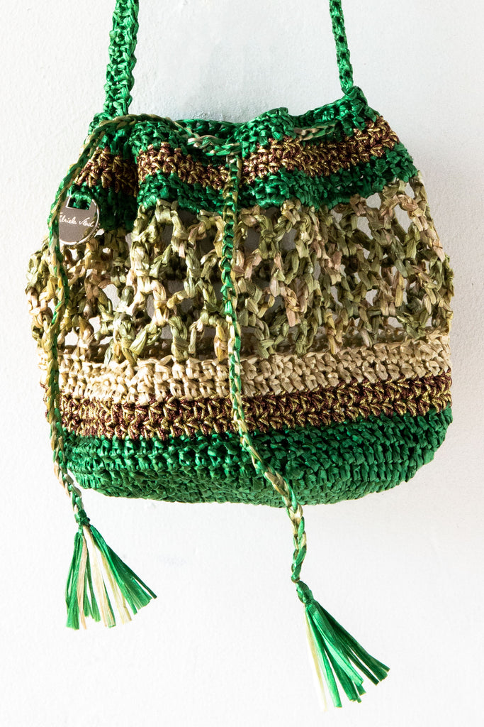 Rafia Crochet Crossbody