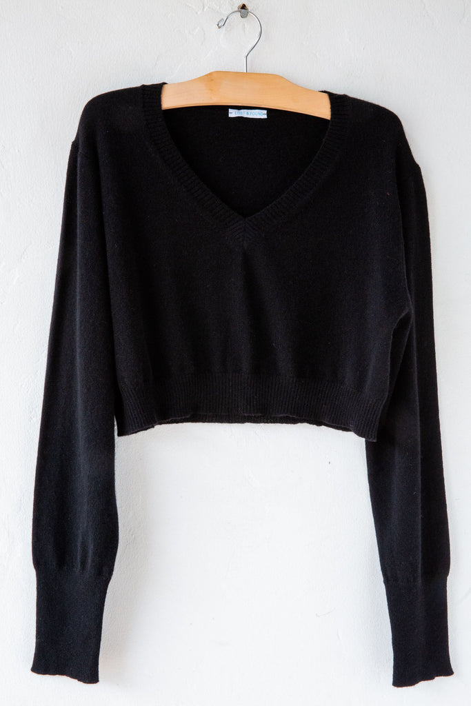 Crop Air V Neck