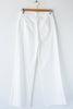 Twill Crop Wide Leg