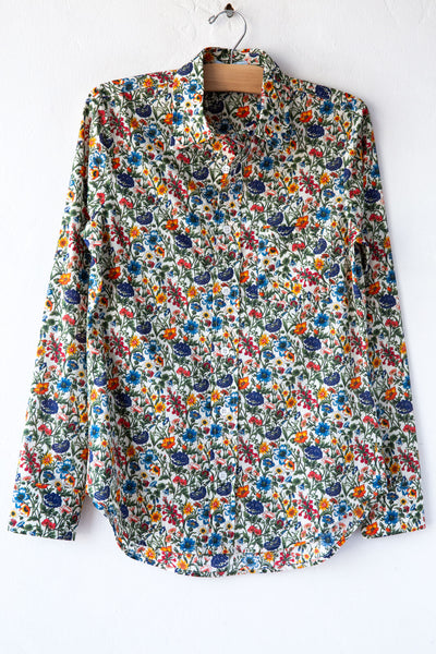 APC newest Liberty Floral Button-Down Shirt