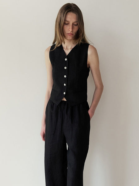 TODAYFUL Linen Over Vest サイズ36 新品未使用タグ付き fit=scale-down,w=1200