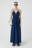 Denim Strap Maxi Dress