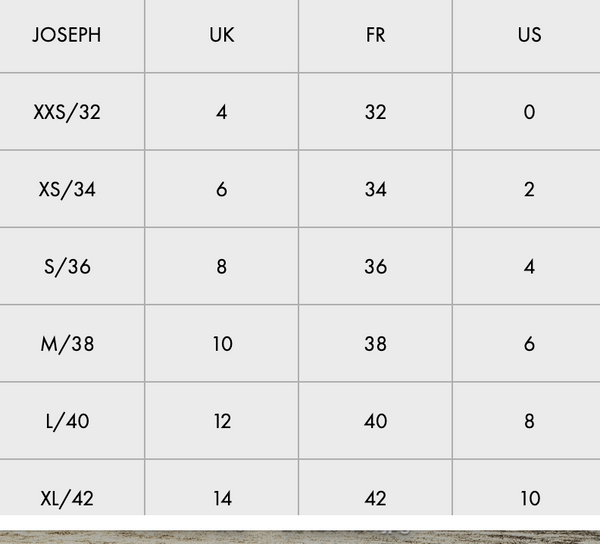 Kenzo shoes 2025 size chart