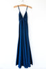 Denim Strap Maxi Dress