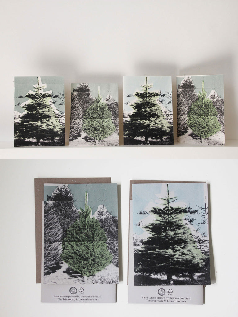 Holiday Tree Cards/Set 4