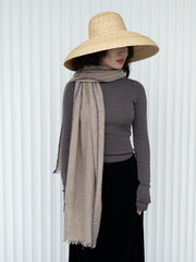 Cashmere Fringe Scarf