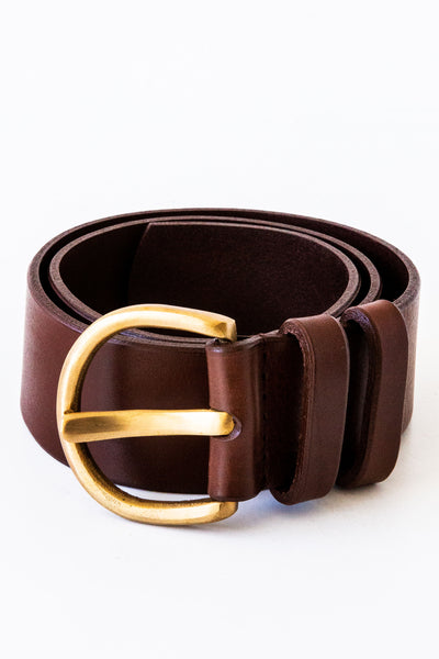 Johnny Farah Genuine Cowhide Leather Stretch Belt Brown Johnny Farah | Accessories | Johnny Farah Genuine Cowhide  main image 2