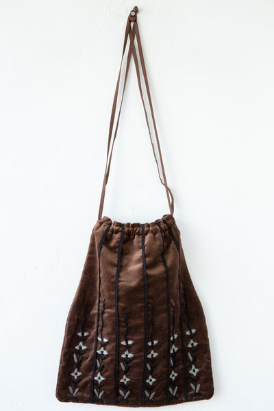 Exclusive Embroidered velvet bag 370.00 EUR - Buy clothes