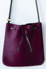 d/e goods cranberry pony bag