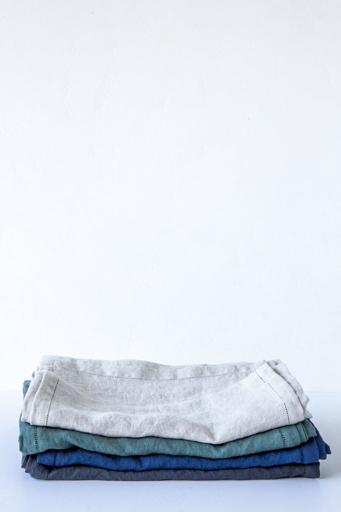 Lost & Found Hemstitch Linen Placemat