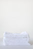 Lost & Found White Hemstitch Linen Napkin