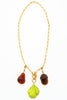 Flower/Acorn Necklace