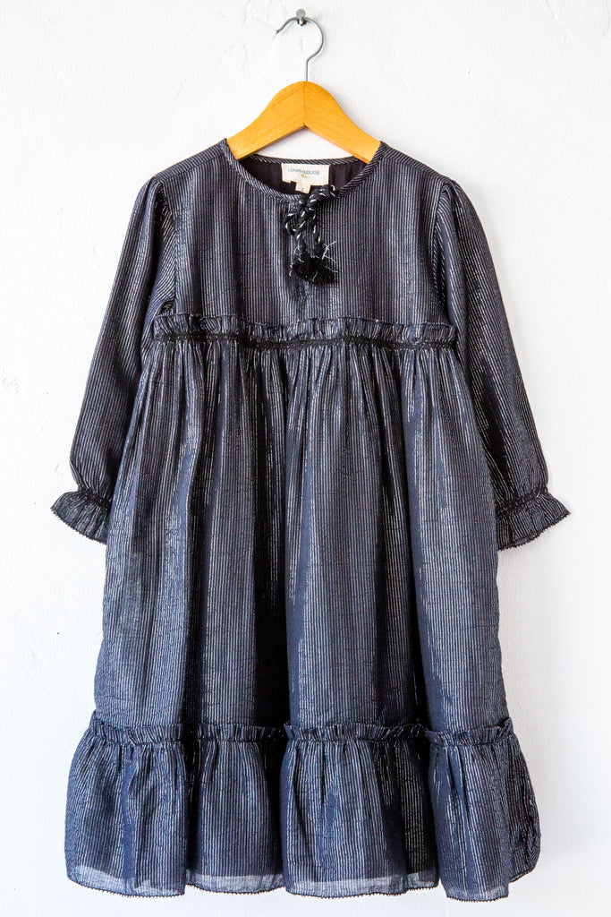 louis louise black aurelianne dress