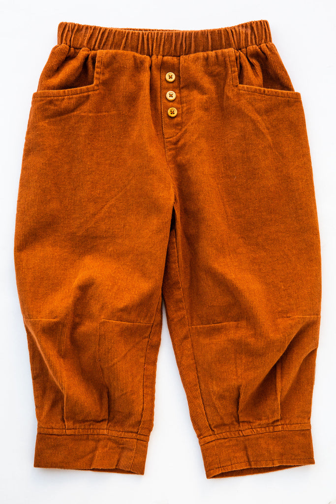 Bonheur du Jour Gingerbread Cord Pant