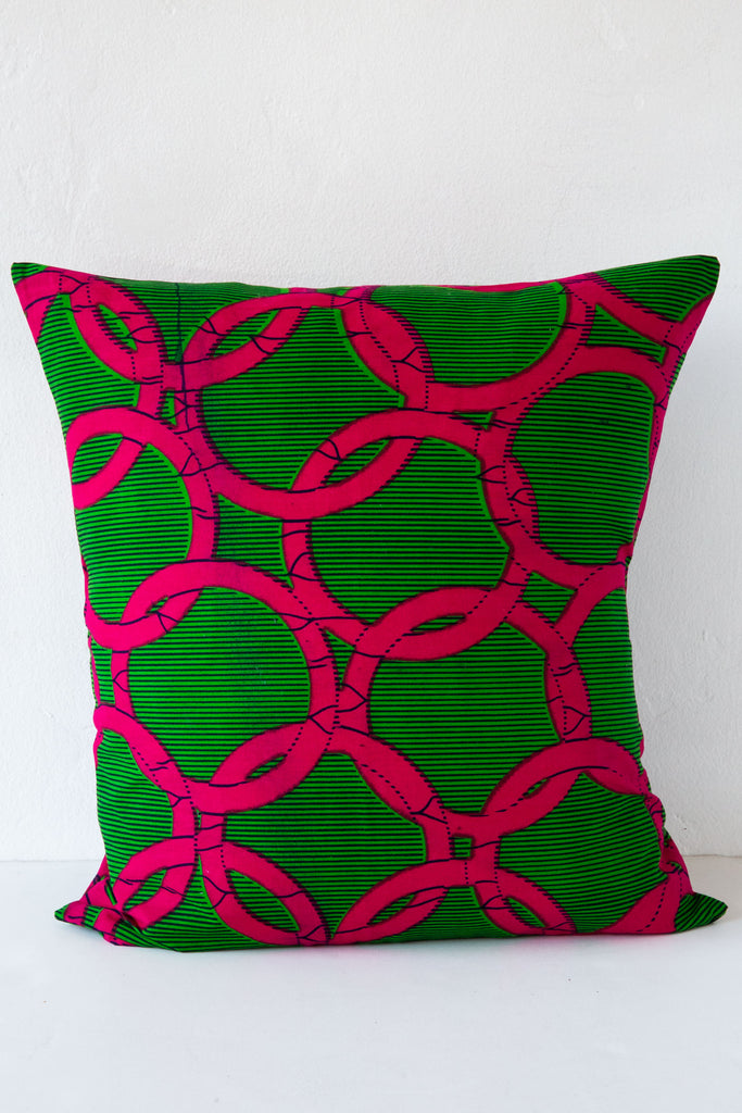 Csao Green Pink Pillow