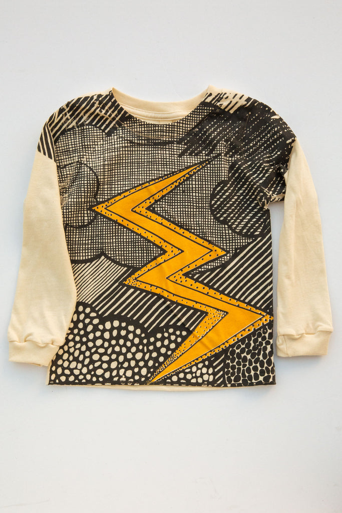 lucky fish natural thunderstorm l/s tee