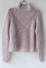 Melange Pointelle Sweater