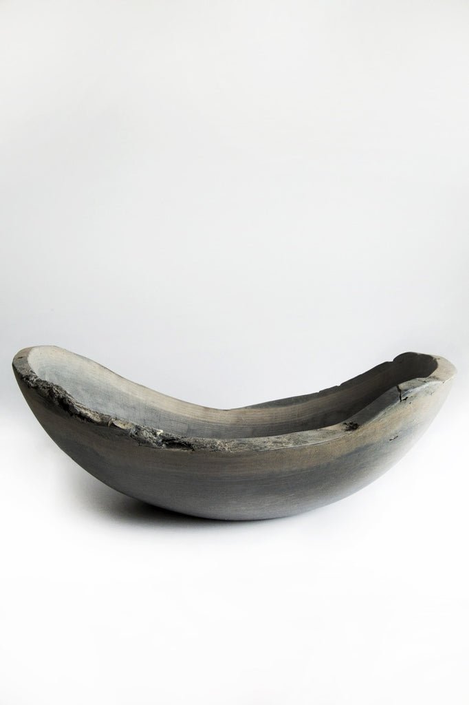 Live Edge Oval Bowl Driftwood