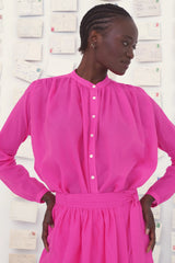 Hand Woven Cotton/Silk Top