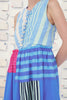 Block Print Stripe Dress