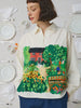Printed Hand Emb Top