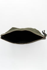 Leather Zip Pouch